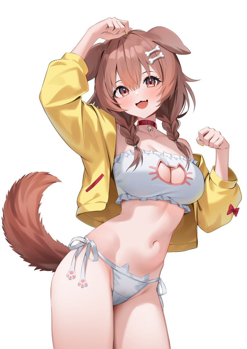 【二次】猫耳、狐耳などが生えたケモミミっ娘たちのエロ画像 Part１２８