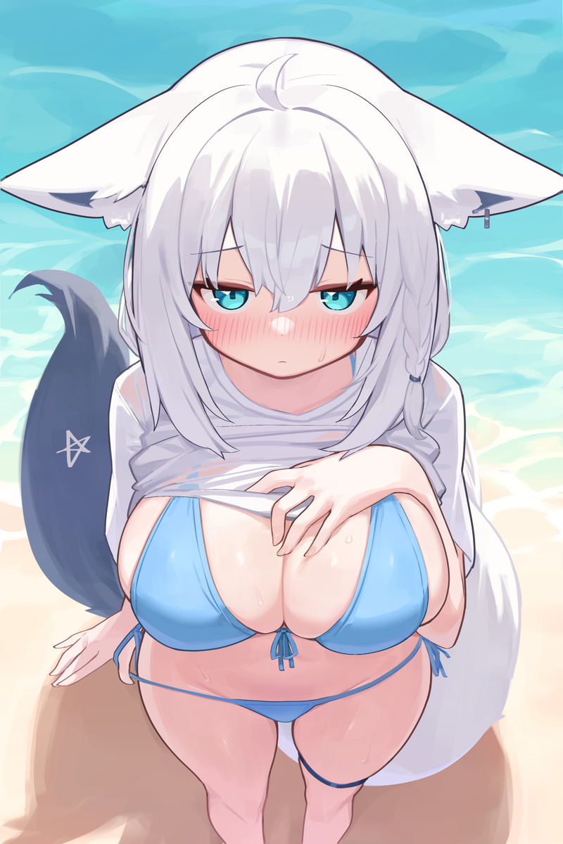 【二次】猫耳、狐耳などが生えたケモミミっ娘たちのエロ画像 Part１２９