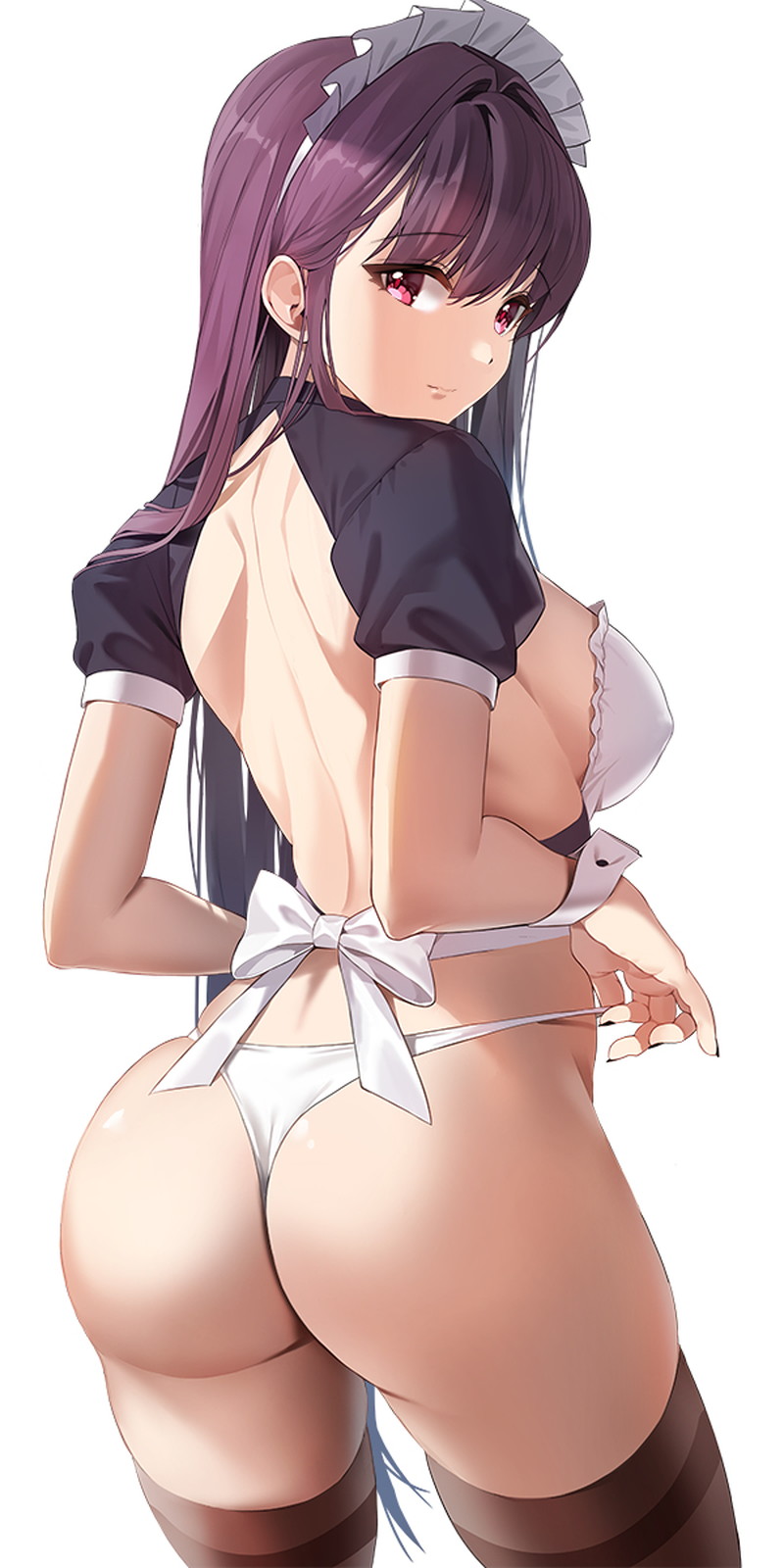 【二次】紫髪の女の子のエロ画像 Part３３