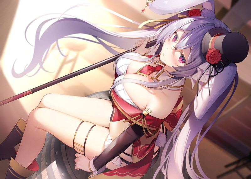 【二次】紫髪の女の子のエロ画像 Part３３