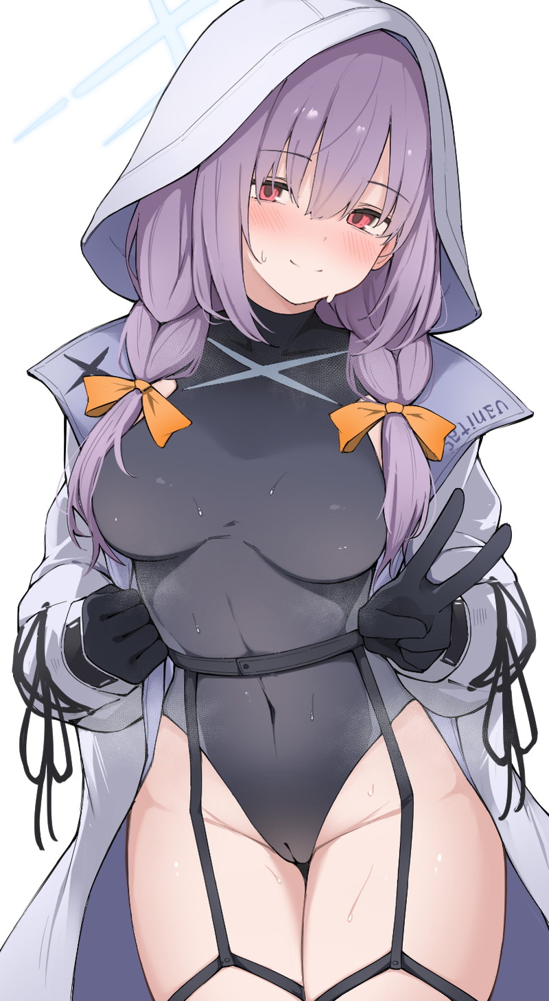 【二次】紫髪の女の子のエロ画像 Part３３