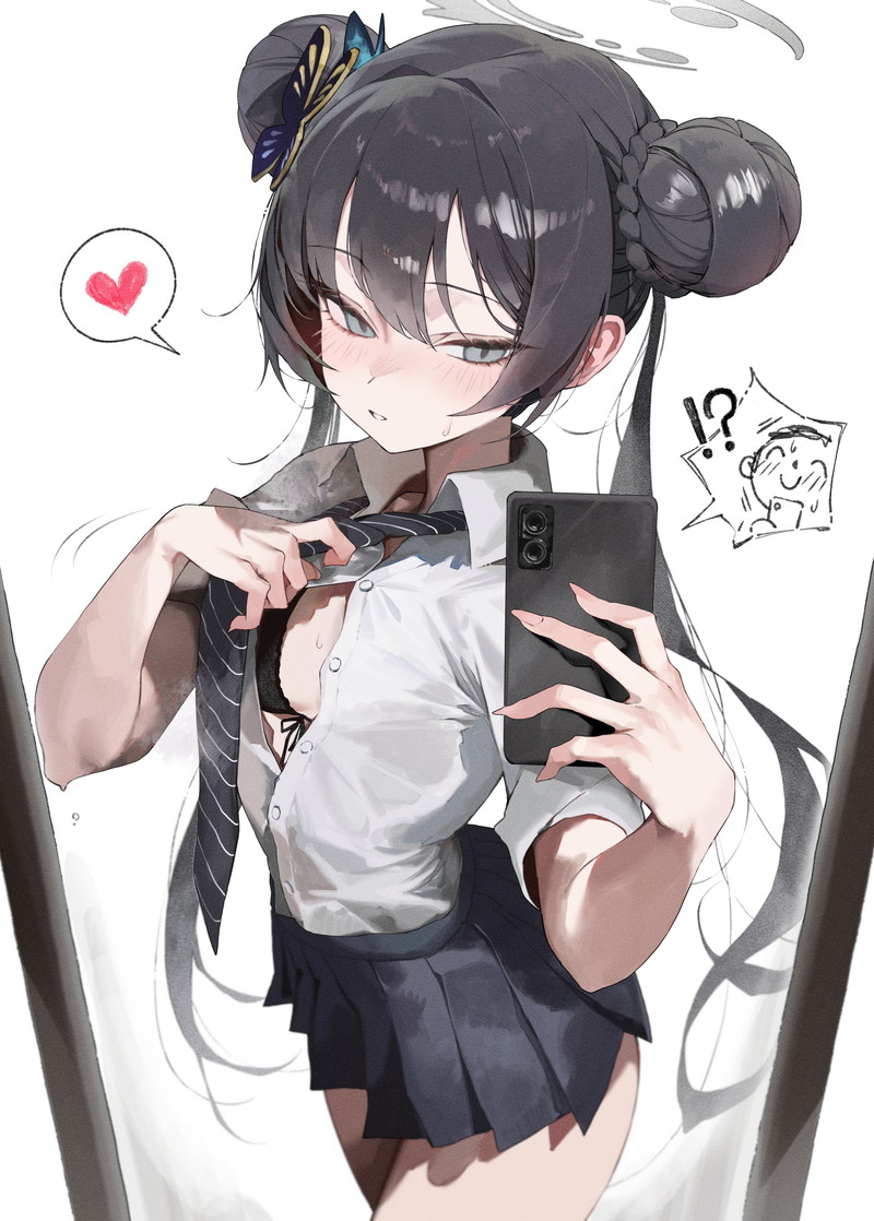 【二次】服や下着が脱げかかっている女の子たちのエロ画像 Part４４