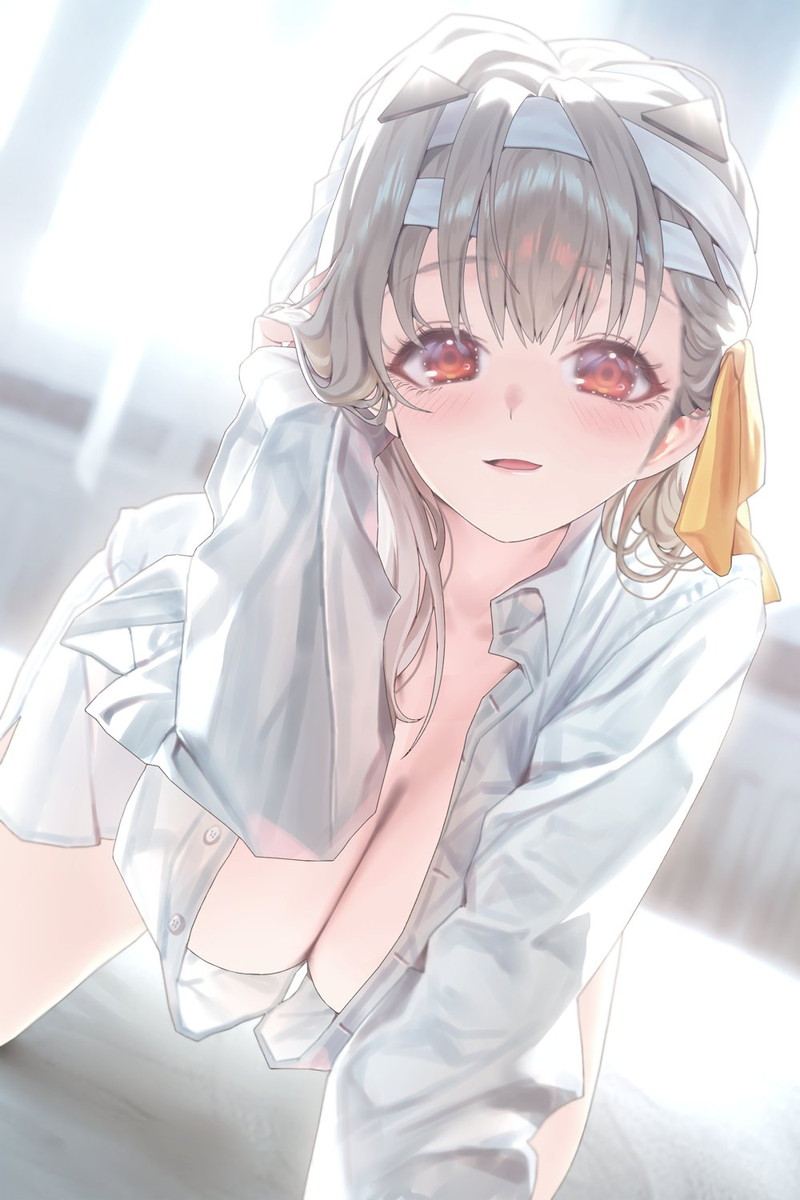 【二次】胸の谷間がエロい格好の女の子たちのエロ画像 Part２１