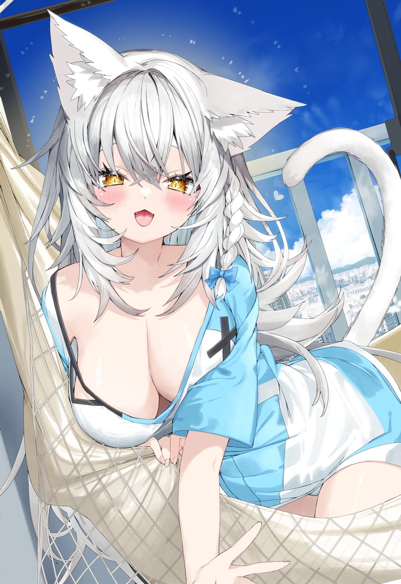 【二次】胸の谷間がエロい格好の女の子たちのエロ画像 Part２１