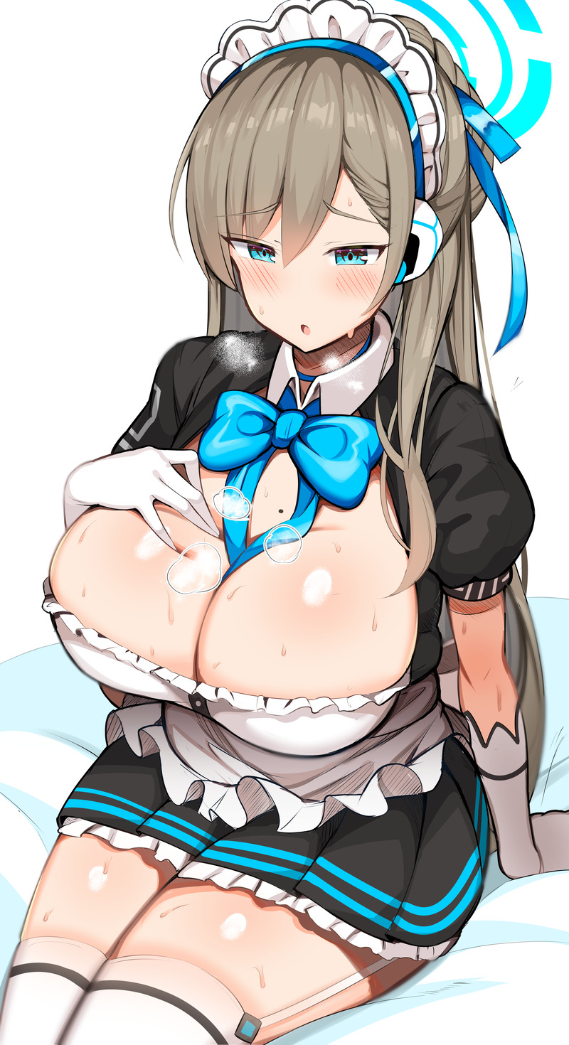 【二次】胸の谷間がエロい格好の女の子たちのエロ画像 Part２１