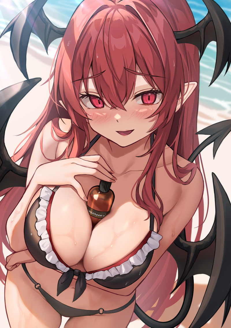 【二次】胸の谷間がエロい格好の女の子たちのエロ画像 Part２１