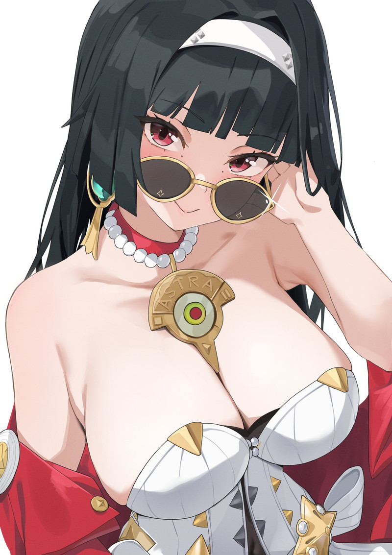 【二次】胸の谷間がエロい格好の女の子たちのエロ画像 Part２２