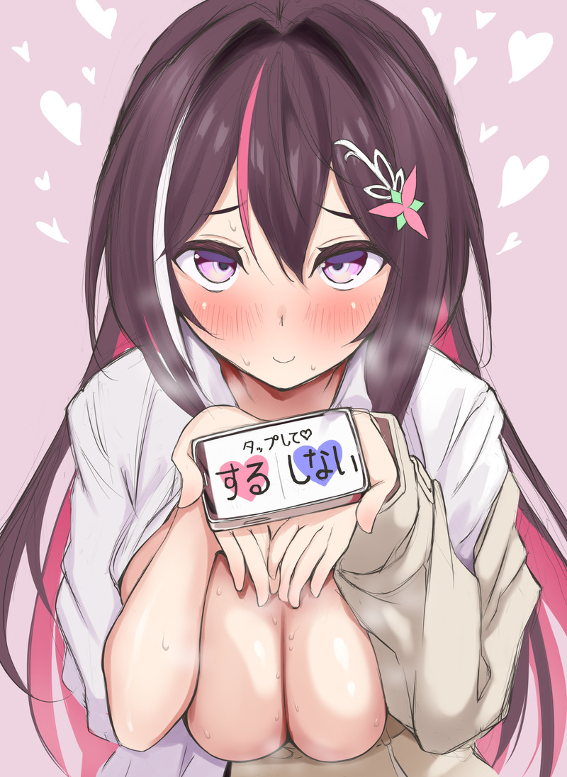 【二次】胸の谷間がエロい格好の女の子たちのエロ画像 Part２２