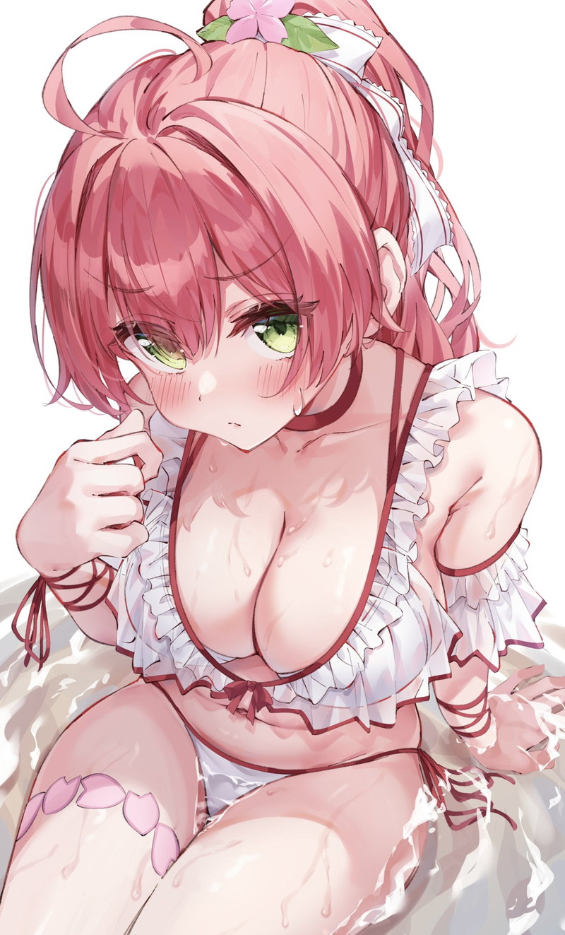 【二次】赤面、恥じらいエロ画像 Part１６９【まとめ】