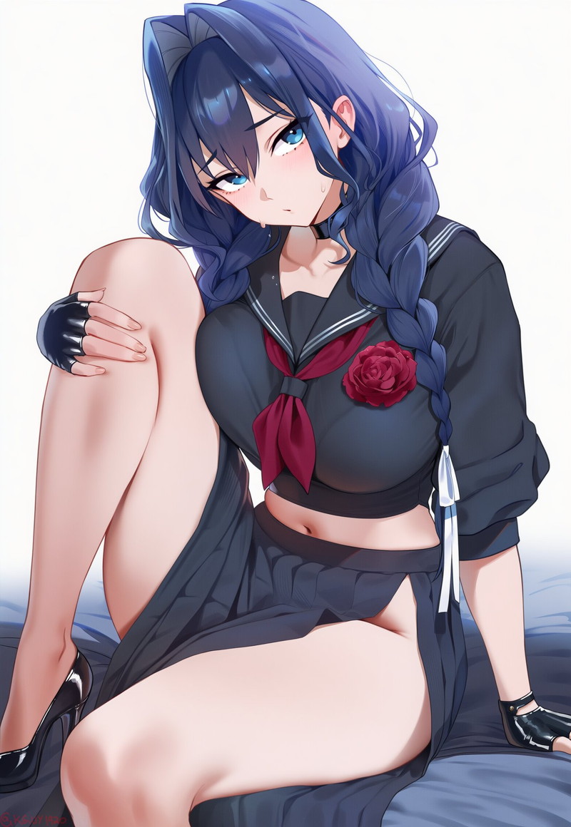 【二次】赤面、恥じらいエロ画像 Part１６９【まとめ】