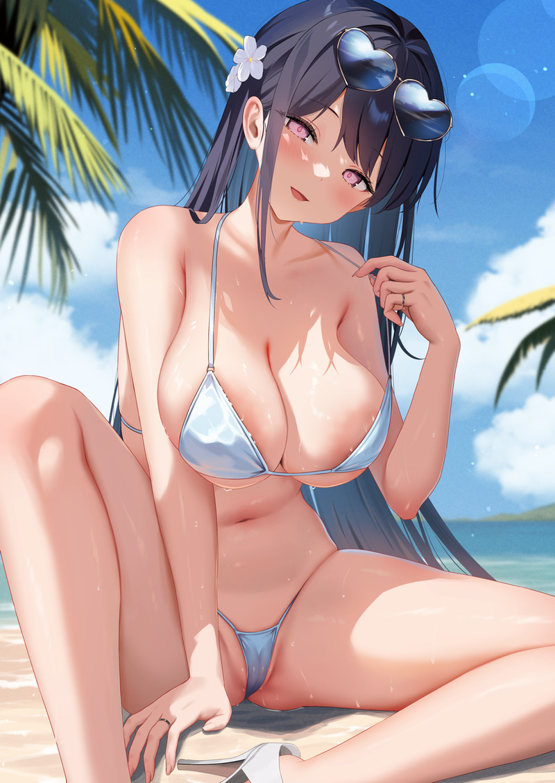 【二次】黒髪の女の子のエロ画像まとめ Part１３４