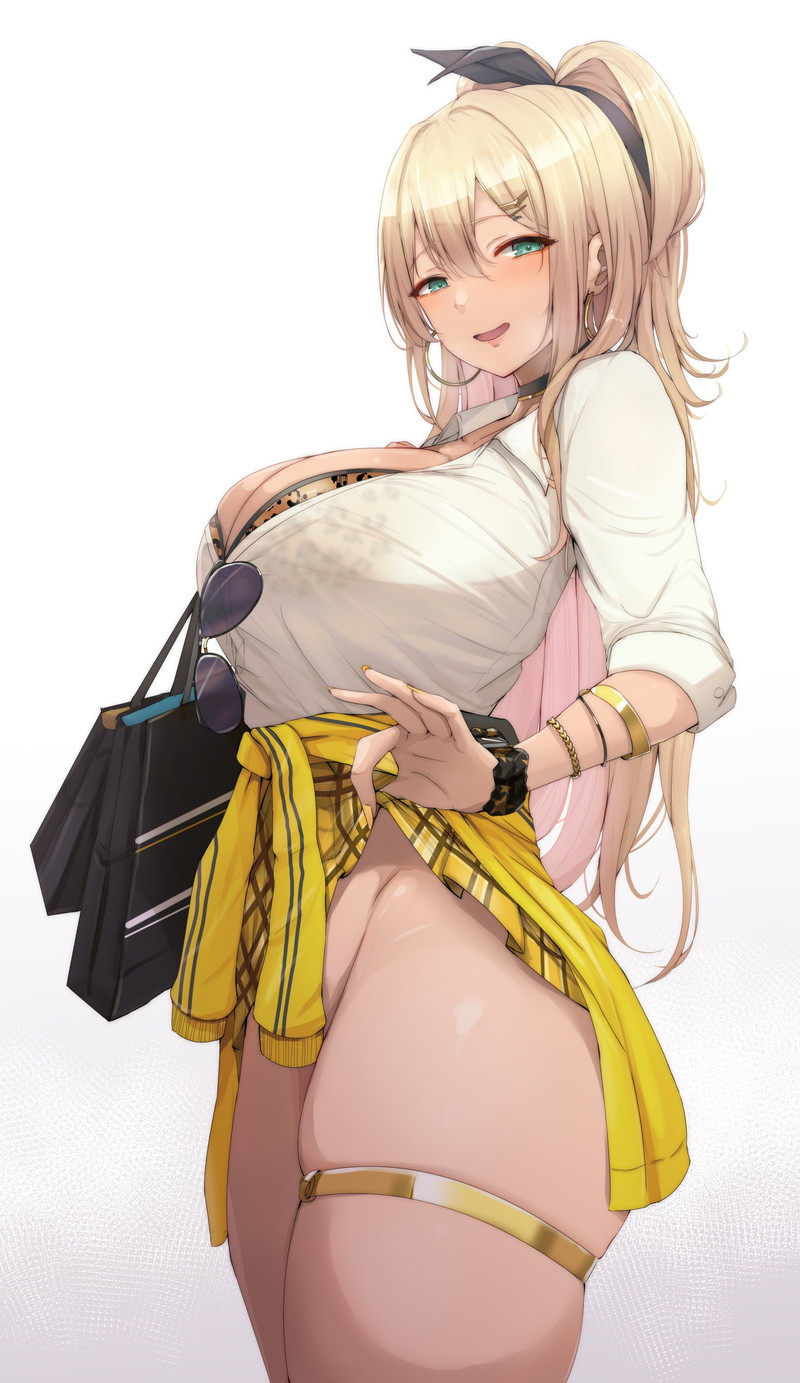 【二次】オマンコがギリギリ見えない鼠径部エロ画像 Part７