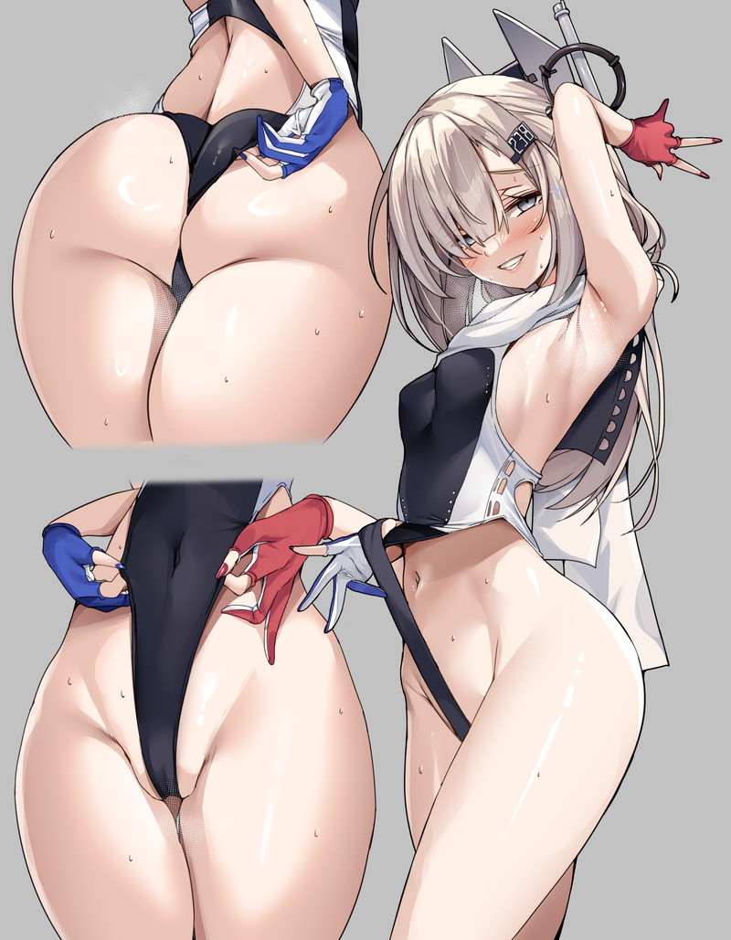 【二次】オマンコがギリギリ見えない鼠径部エロ画像 Part７