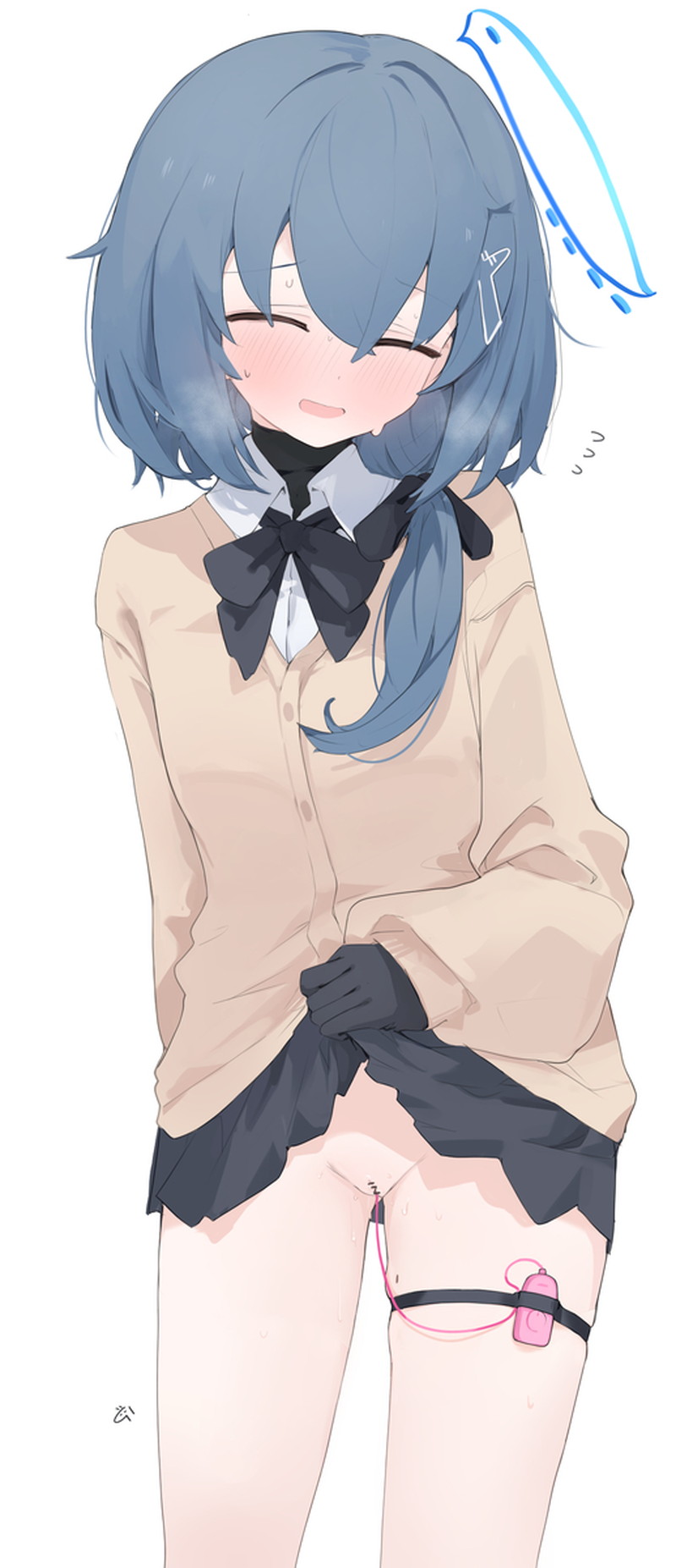 【二次】自分で服を捲って下着や身体を見せるたくし上げエロ画像 Part１６