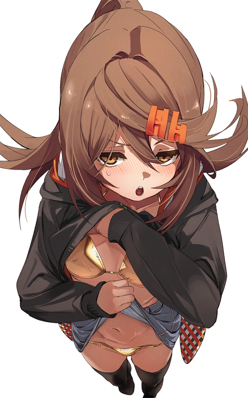 【二次】テカテカな金ビキニやエナメル素材コスチュームのエロ画像 Part１５