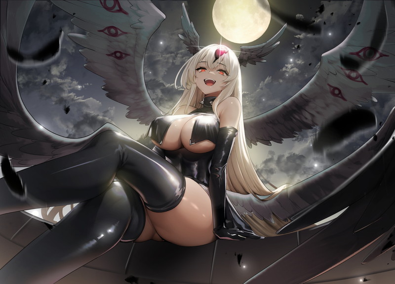 【二次】テカテカな金ビキニやエナメル素材コスチュームのエロ画像 Part１５