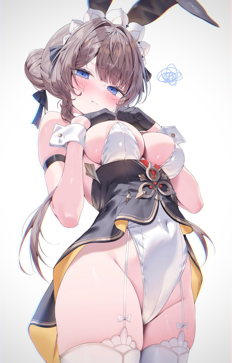 【二次】エッチなガーターベルトを付けた女子たちのエロ画像 Part１０