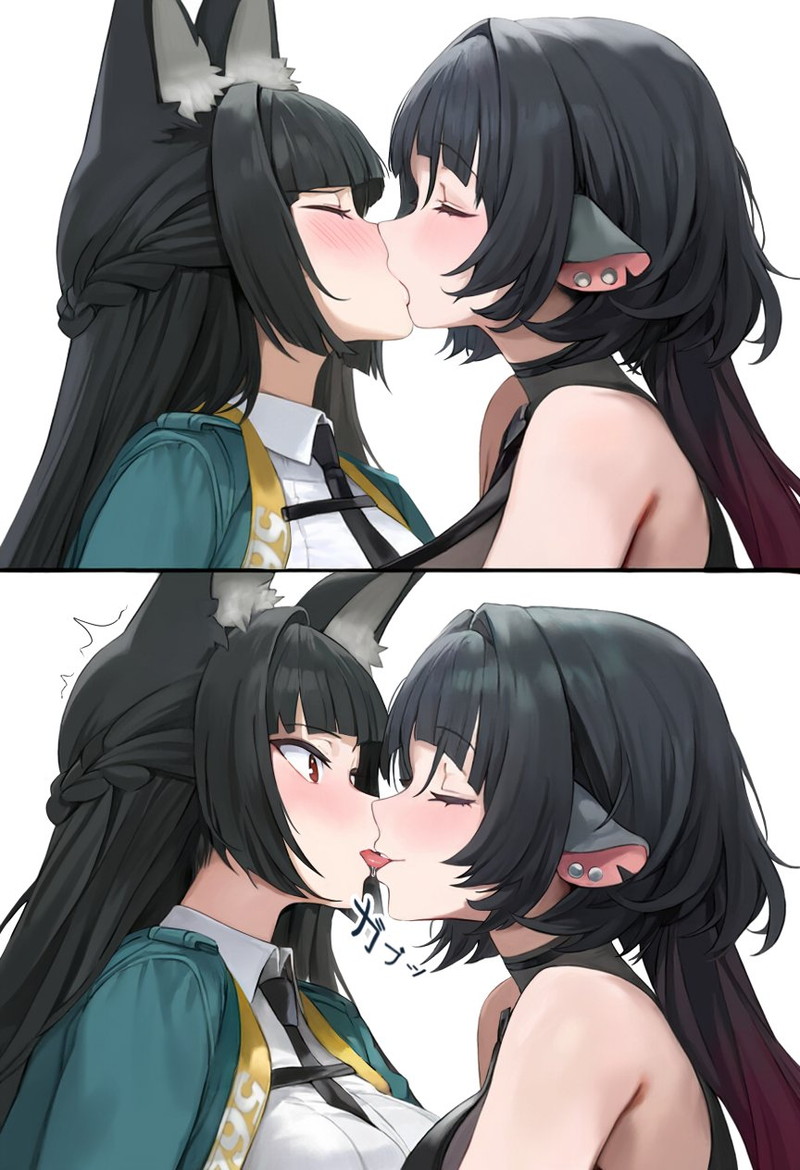 【二次】抜けるキスハメ、ベロチューエロ画像 Part１０