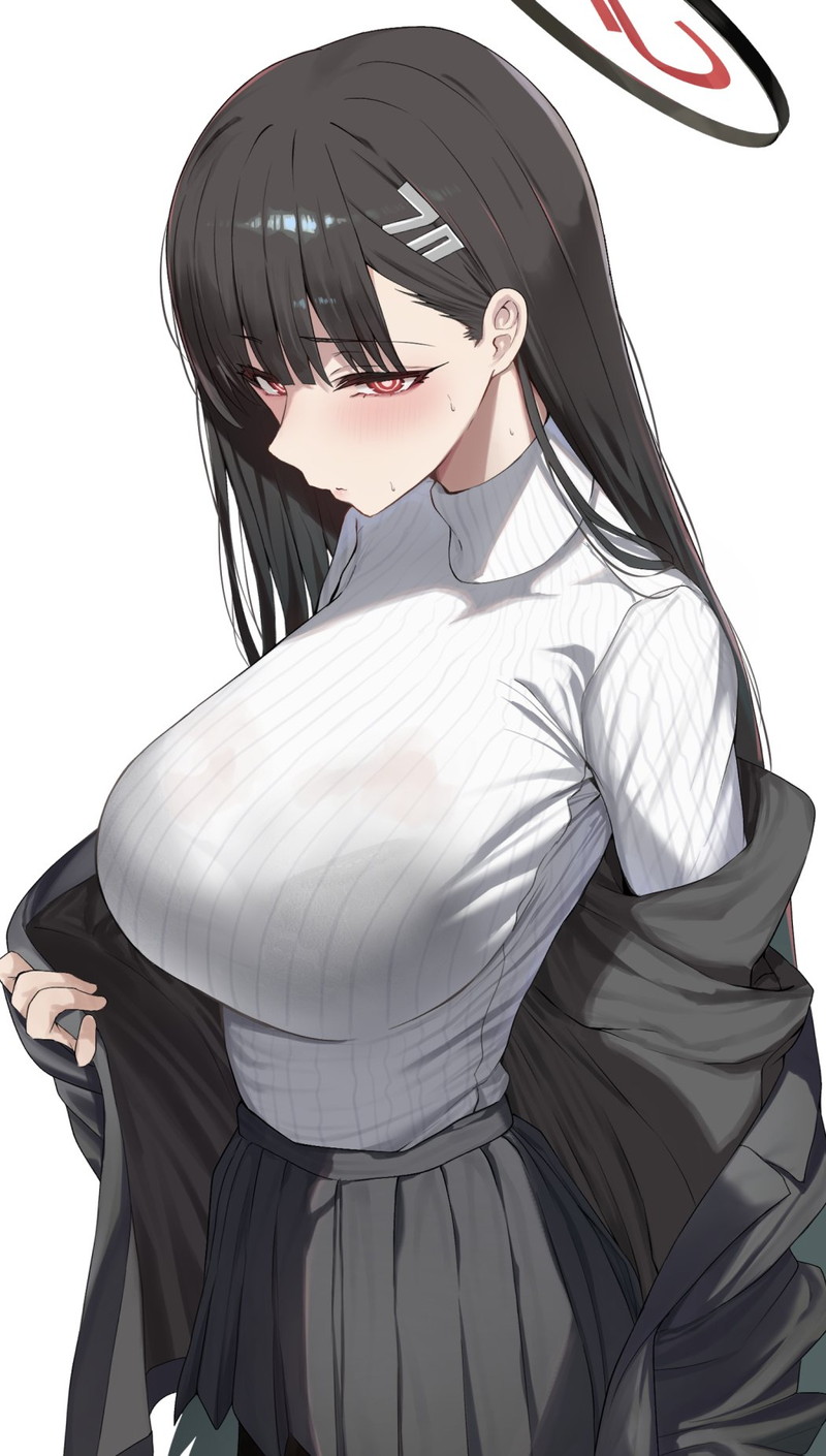 【二次】濡れ透けやスケスケな服を着た女の子のエロ画像 Part４６