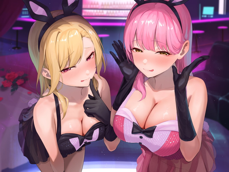 【二次】バニーガールの格好の女の子のエロ画像まとめ Part７５