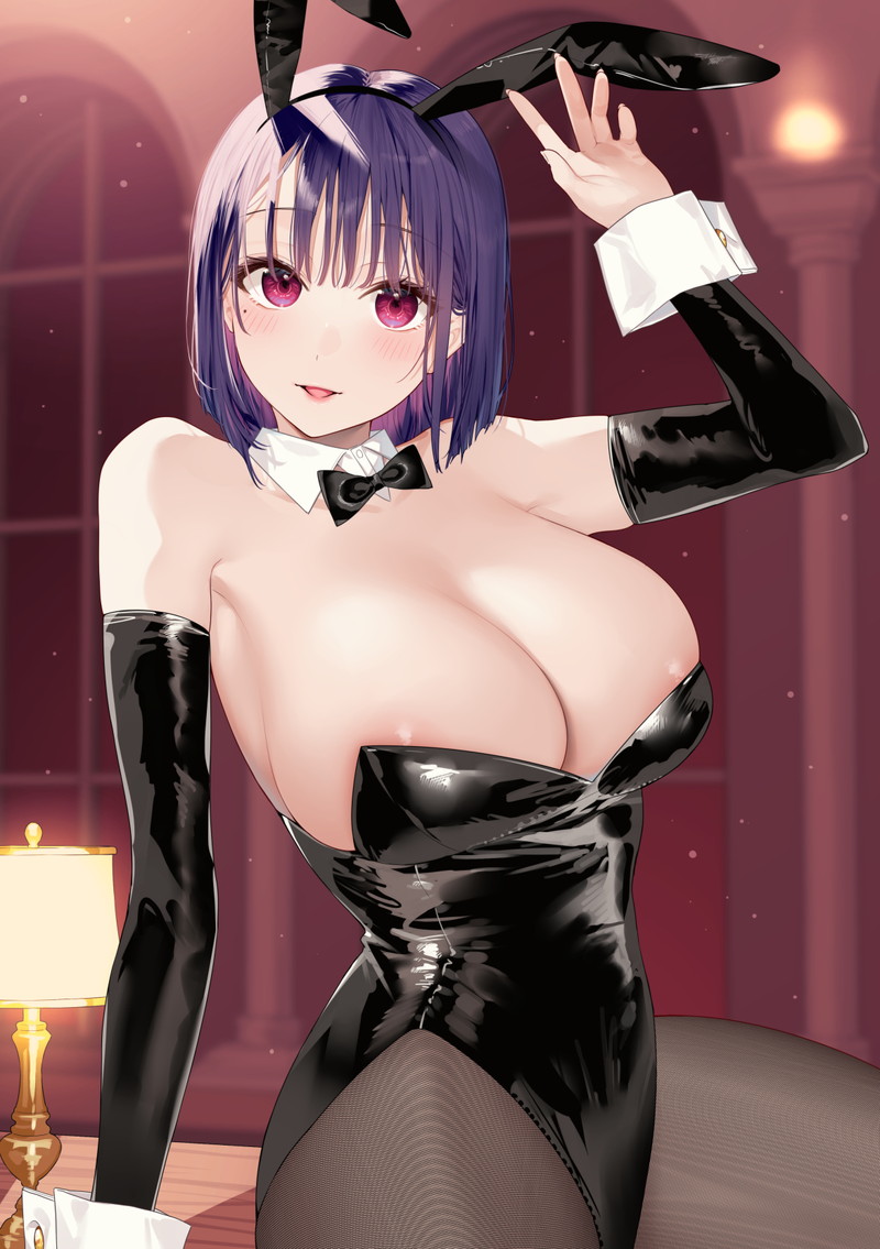 【二次】バニーガールの格好の女の子のエロ画像まとめ Part７６