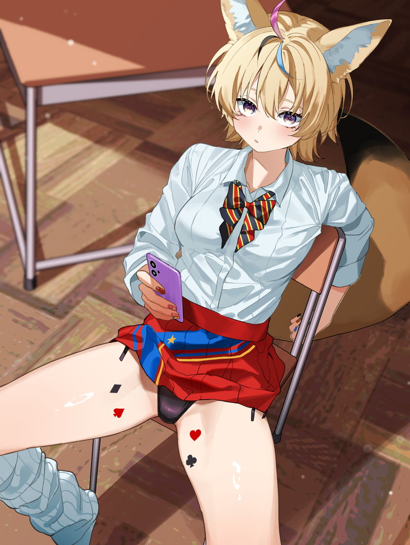 【二次】パンツがチラリズムしているパンチラエロ画像 Part２９