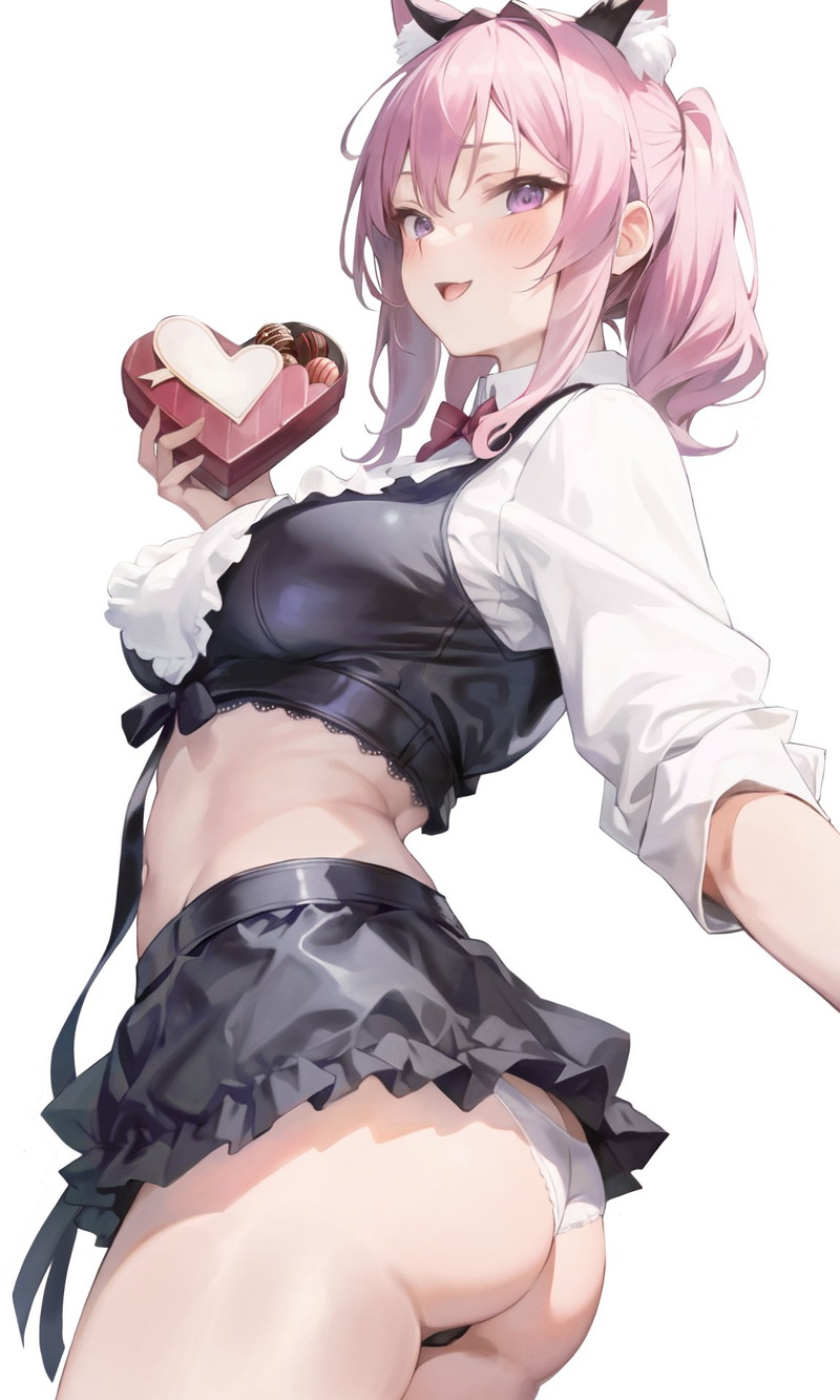 【二次】パンツがチラリズムしているパンチラエロ画像 Part２９