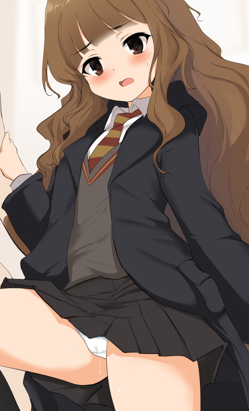 【二次】パンツがチラリズムしているパンチラエロ画像 Part２９