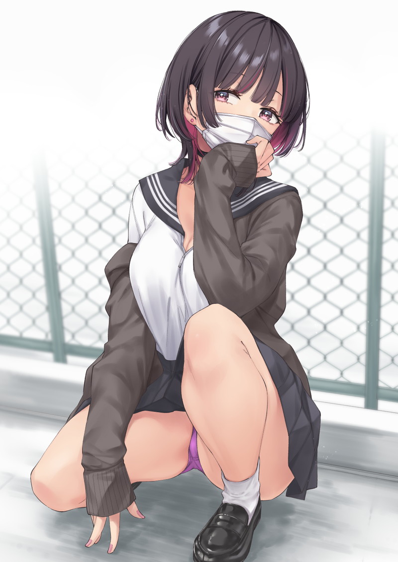 【二次】パンツがチラリズムしているパンチラエロ画像 Part２９