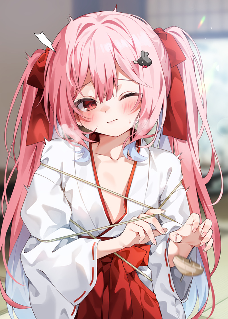 ピンク髪のキャラや女の子の二次エロ画像 Part２０