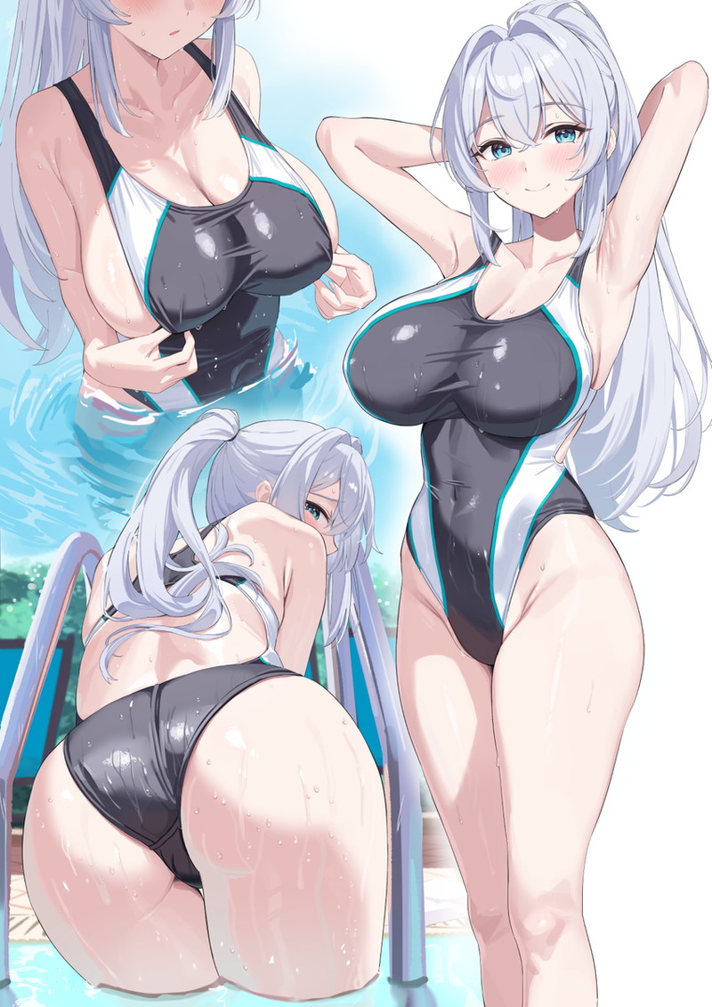 【二次】ポニーテール、サイドテールの女の子のエロ画像 Part６５