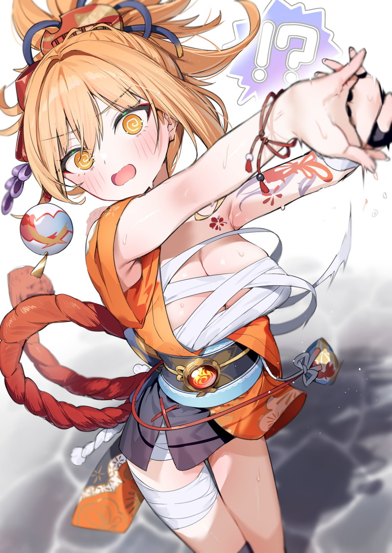 【二次】ポニーテール、サイドテールの女の子のエロ画像 Part６５