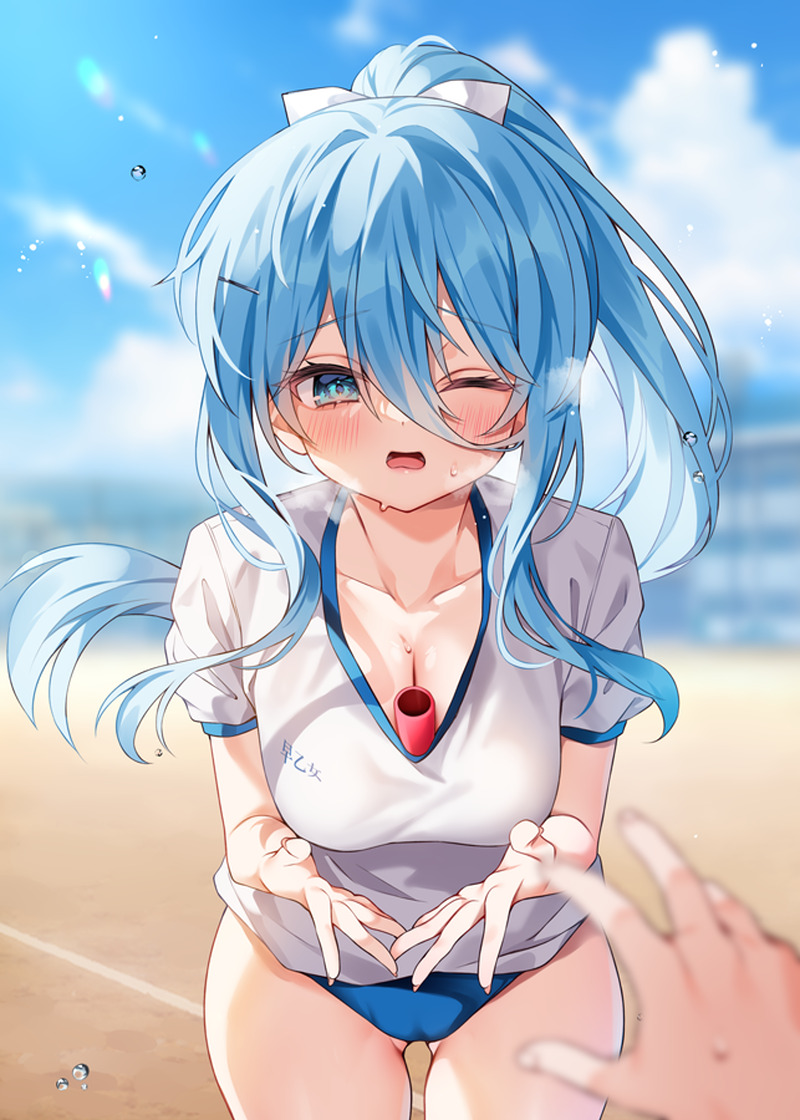 【二次】ポニーテール、サイドテールの女の子のエロ画像 Part６６