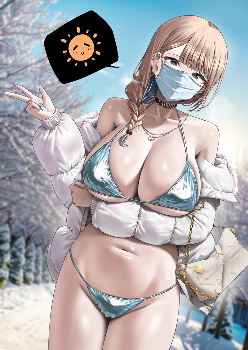 【二次】露出面積の大きいマイクロ系コスチュームのエロ画像 Part１６