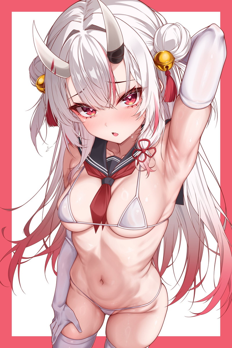 【二次】露出面積の大きいマイクロ系コスチュームのエロ画像 Part１６