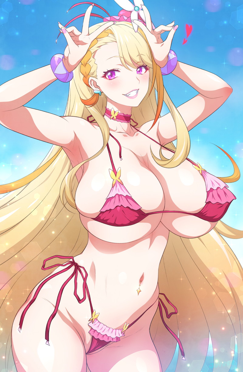 【二次】露出面積の大きいマイクロ系コスチュームのエロ画像 Part１６