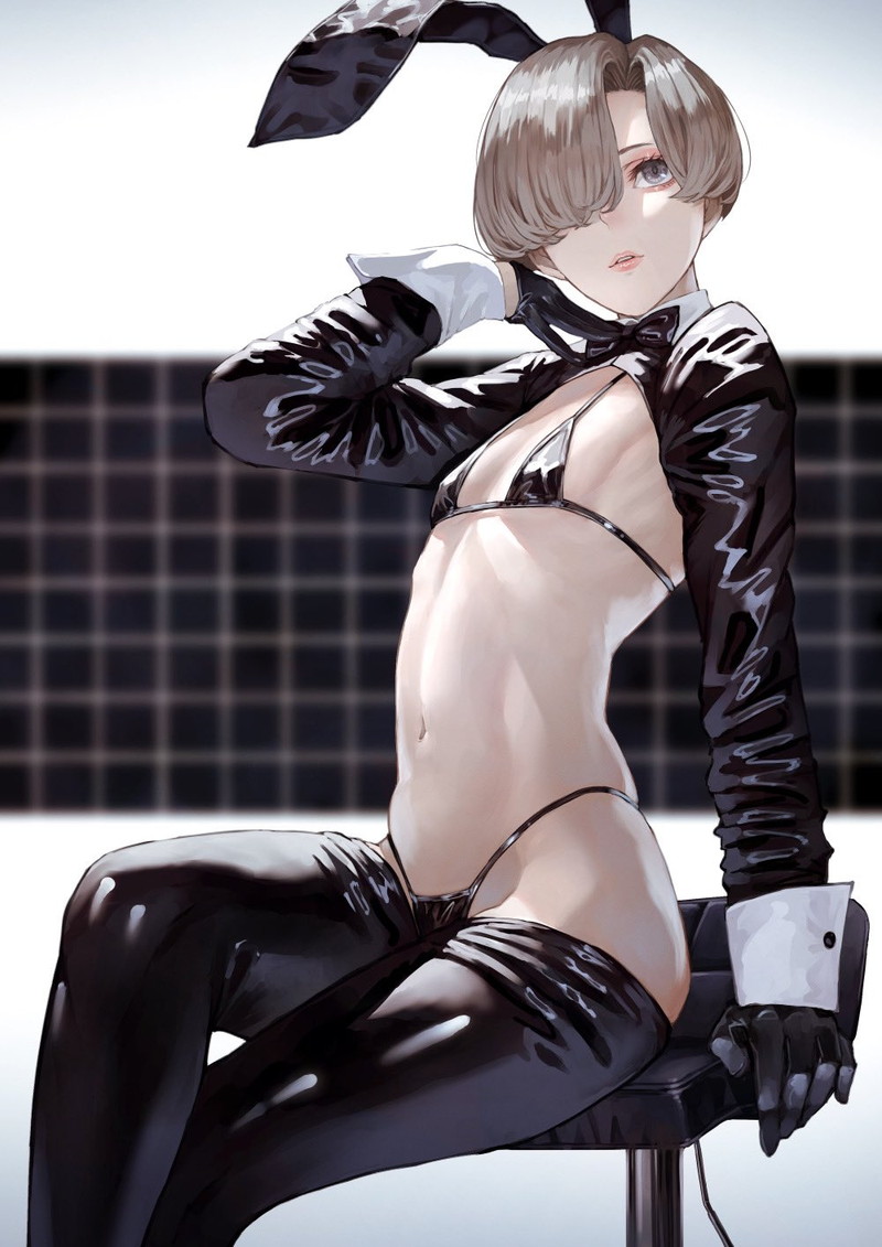 【二次】露出面積の大きいマイクロ系コスチュームのエロ画像 Part１７