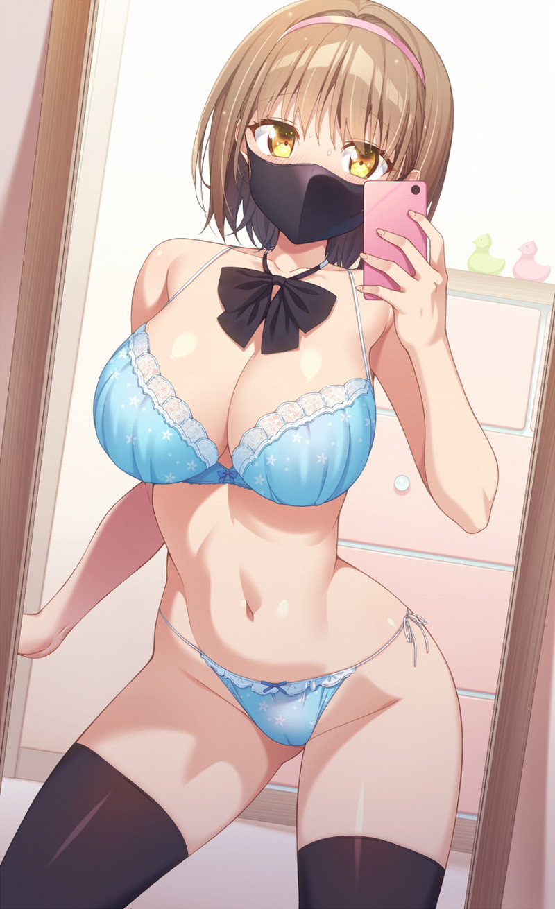 【二次】マスクを付けた女の子のフェチエロ画像 Part１７