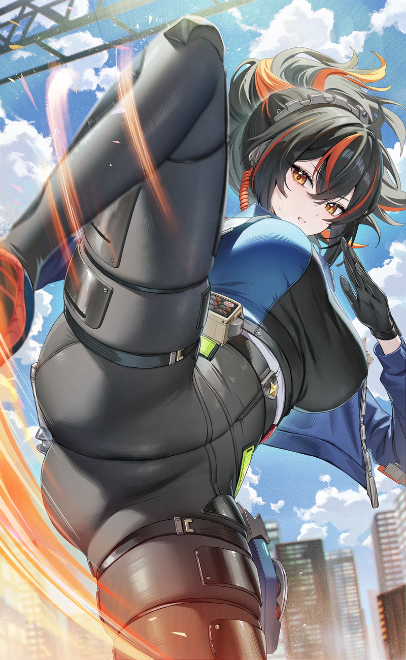 【二次】ローアングル、下から見上げているエロ画像 Part８７