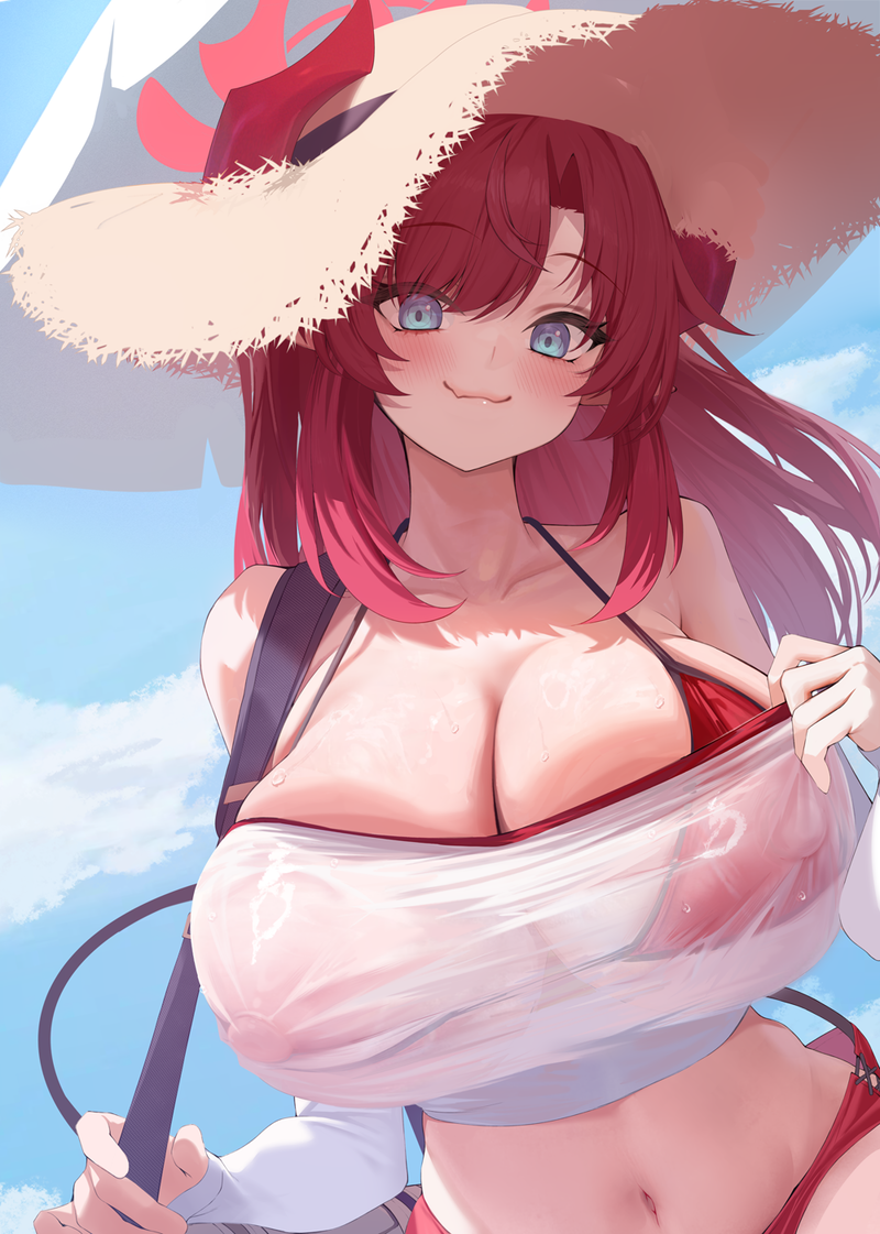 【二次】ローアングル、下から見上げているエロ画像 Part８８