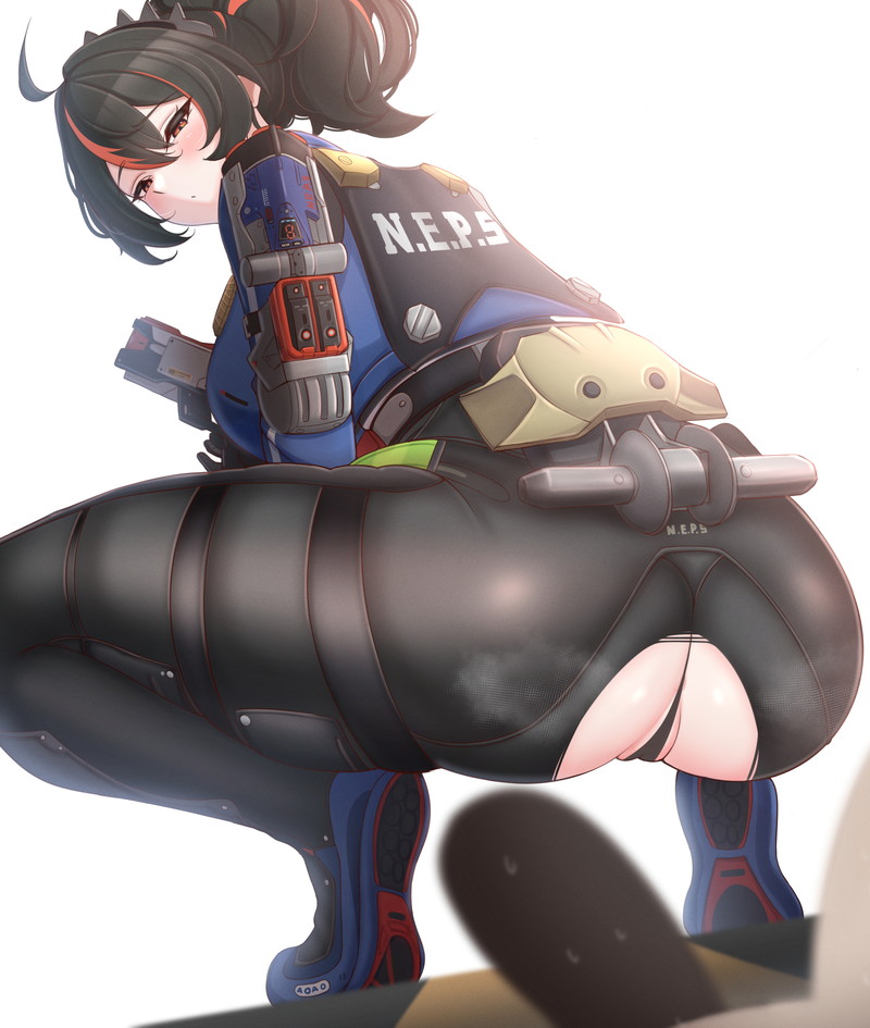 【二次】ローアングル、下から見上げているエロ画像 Part８８