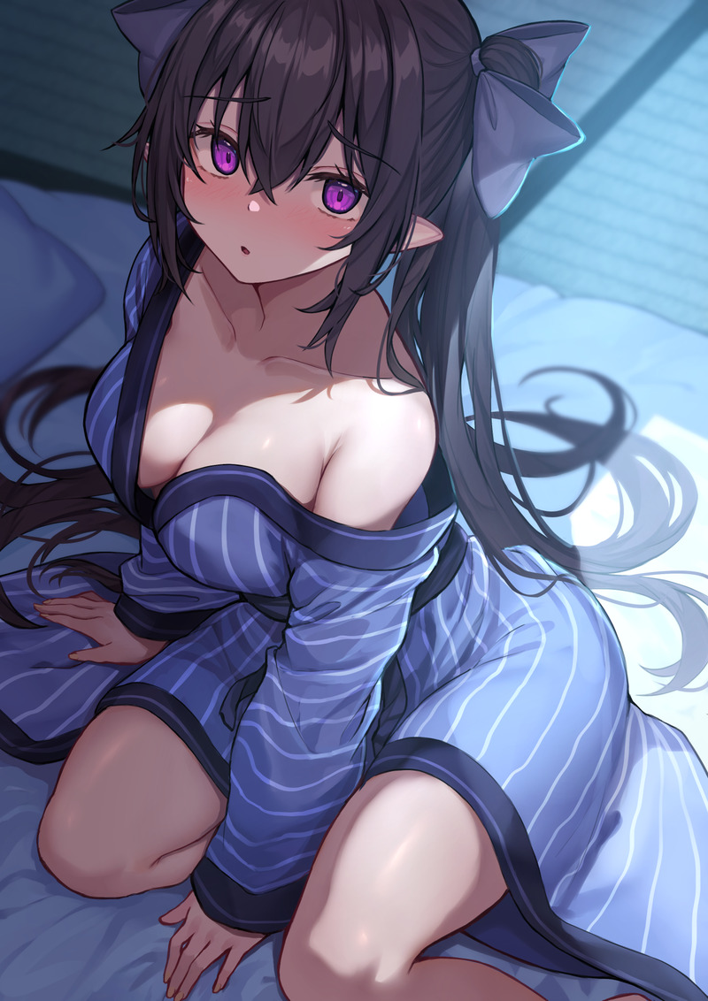 【二次】暗い照明の雰囲気がエロい画像まとめ Part６２