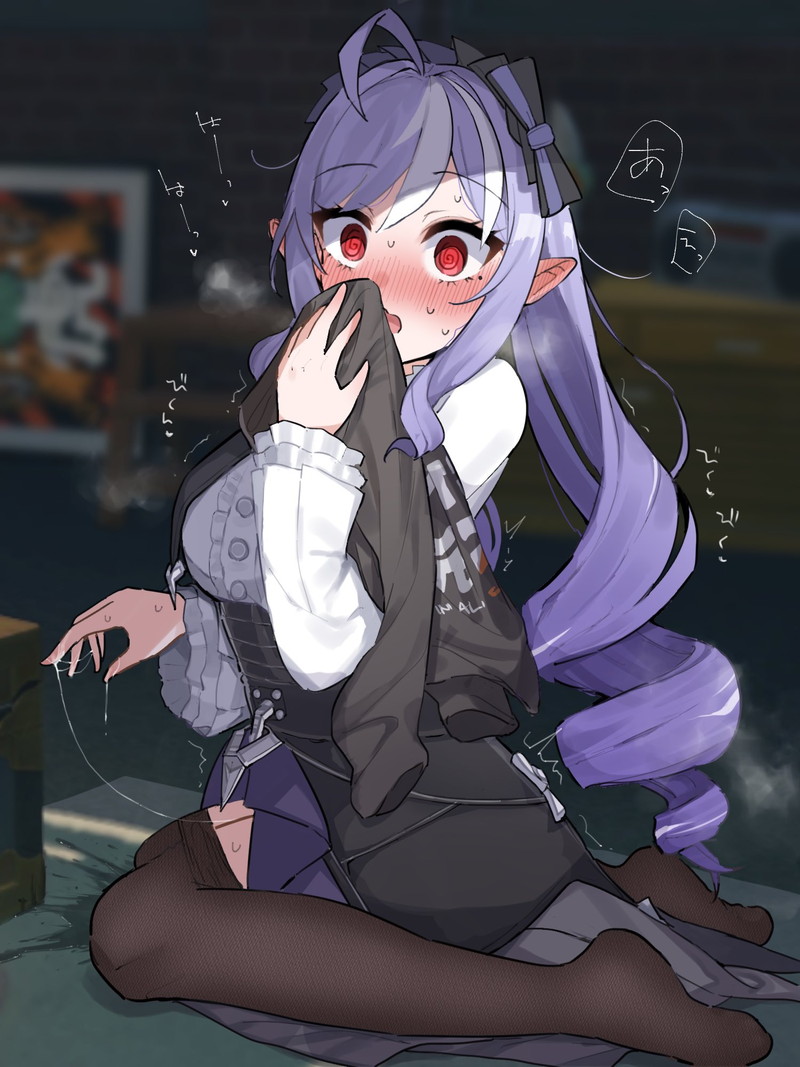 【二次】愛液、マン汁を垂らしてる女の子のエロ画像 Part４７