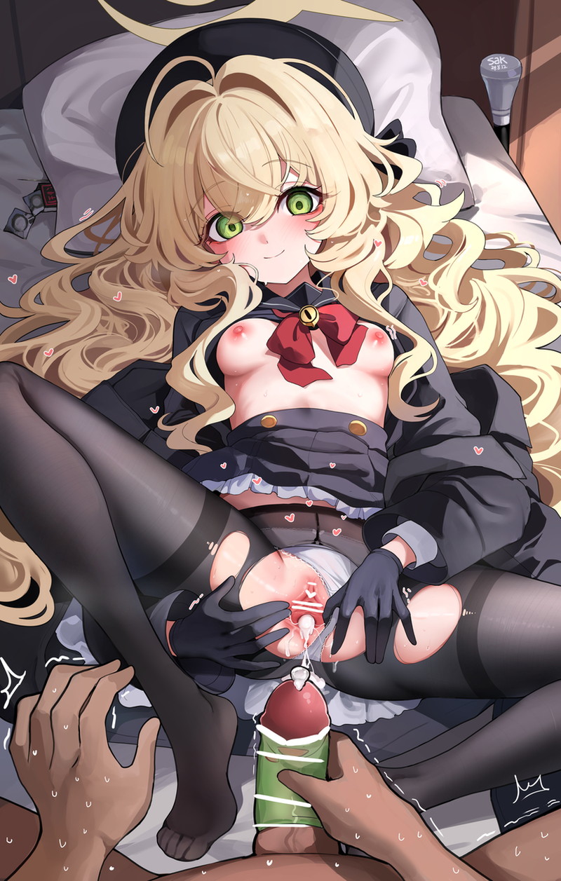 【二次】手袋やロンググローブを付けたコスエロ画像 Part３５