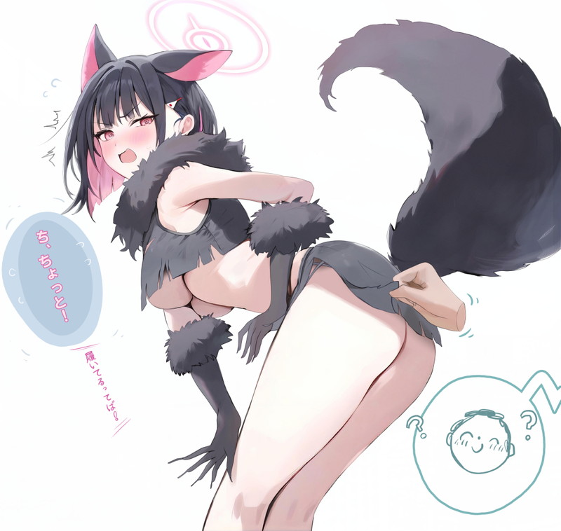 【二次】猫耳、狐耳などが生えたケモミミっ娘たちのエロ画像 Part１３０