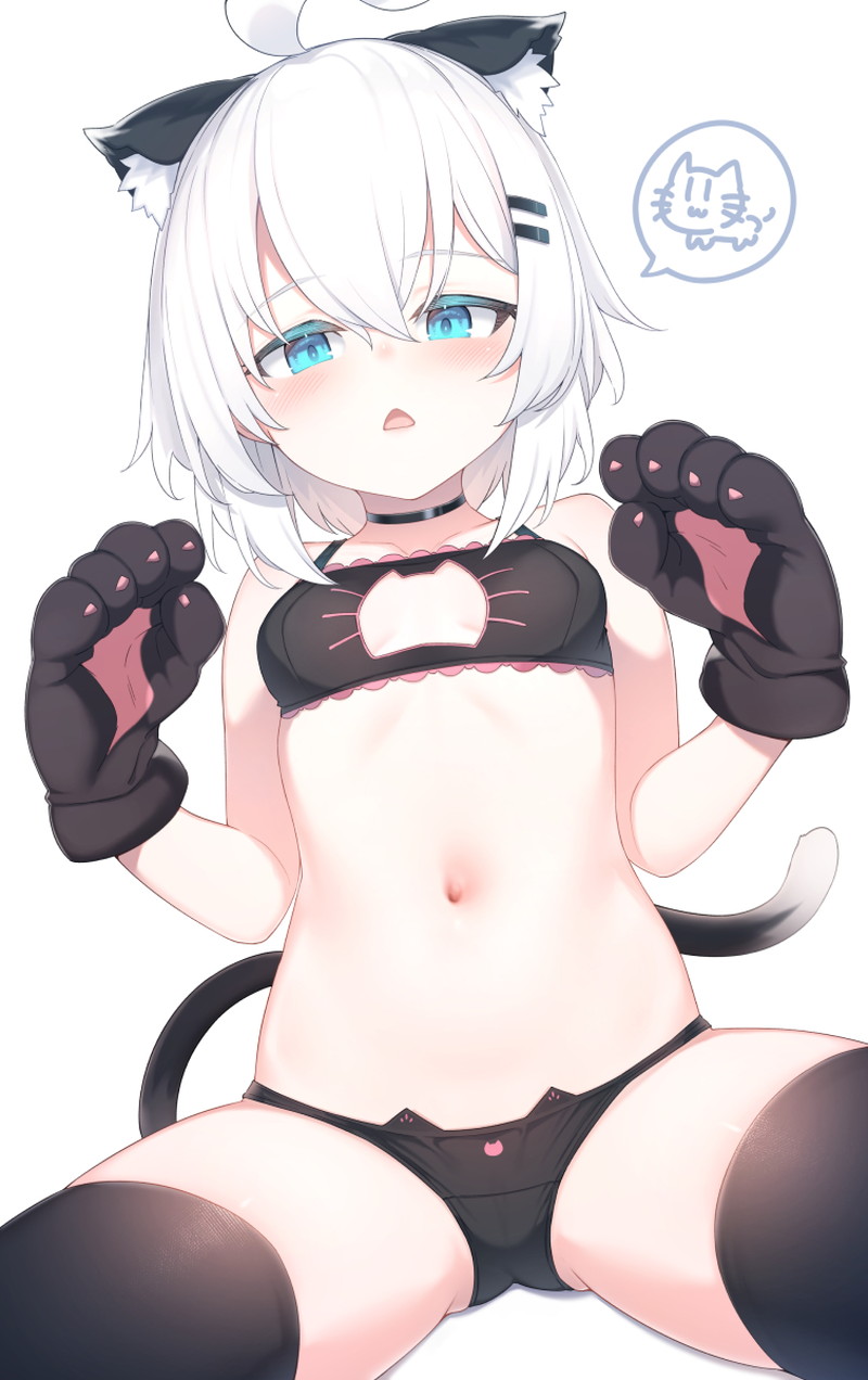 【二次】猫耳、狐耳などが生えたケモミミっ娘たちのエロ画像 Part１３０