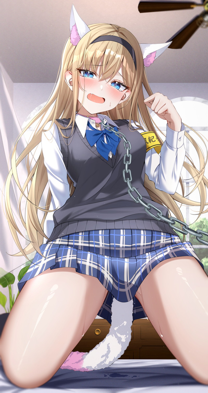 【二次】猫耳、狐耳などが生えたケモミミっ娘たちのエロ画像 Part１３０