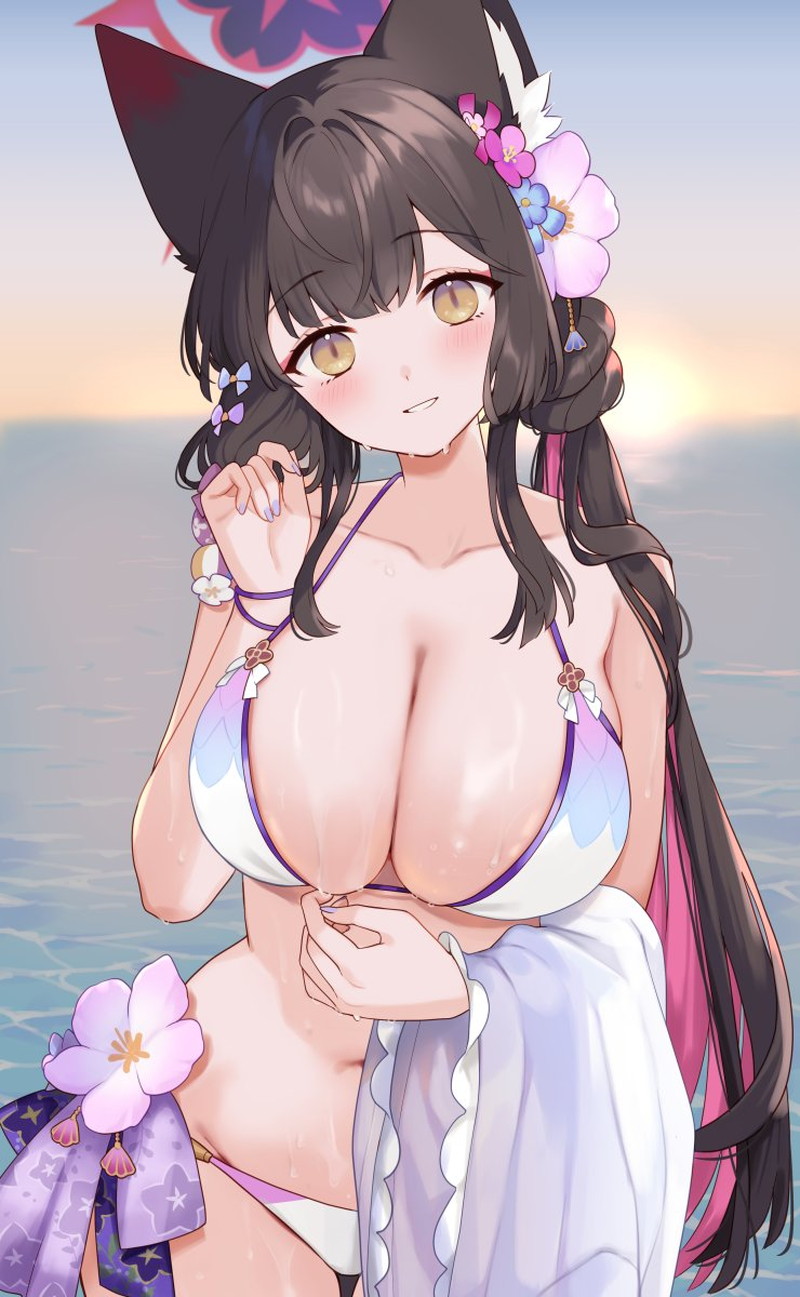 【二次】猫耳、狐耳などが生えたケモミミっ娘たちのエロ画像 Part１３０