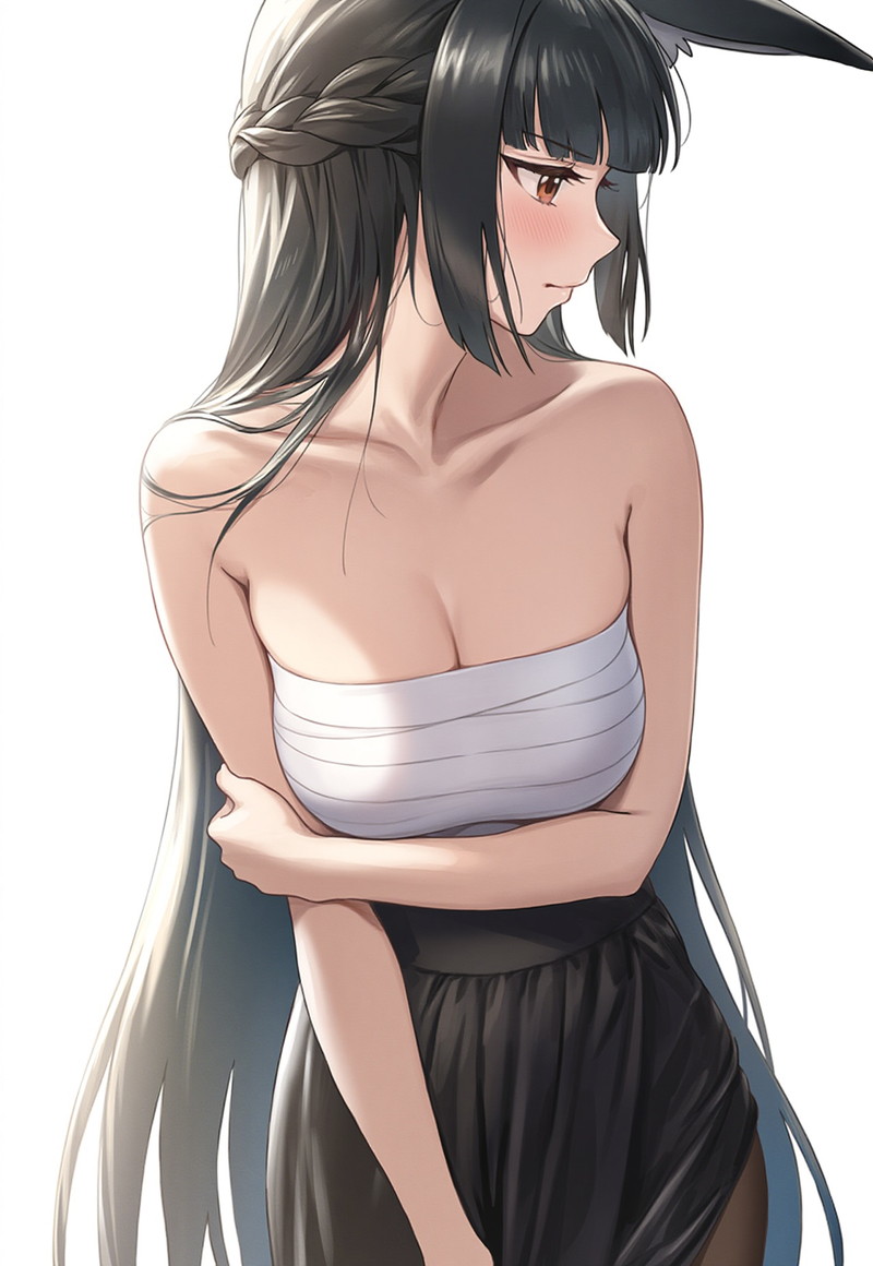 【二次】猫耳、狐耳などが生えたケモミミっ娘たちのエロ画像 Part１３２