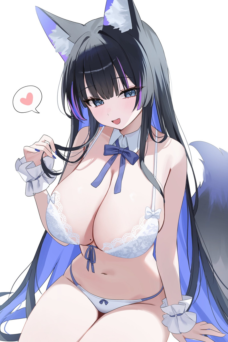 【二次】猫耳、狐耳などが生えたケモミミっ娘たちのエロ画像 Part１３２